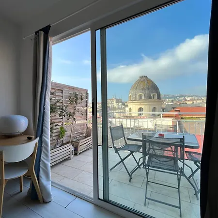 Tribunali Rooftop 46 Apartman Nápoly